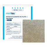 Apósito Alginato De Plata Ag 10x10cm  10 Unidades 07/2024