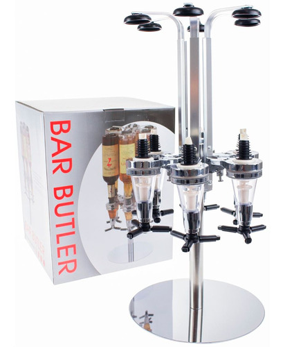 Dispenser De Bebidas Bar Butler Para 6 Garrafas Shot