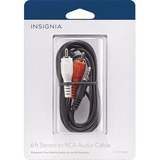 Cable Audio Stereo Rca 6m Insignia