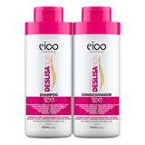 Kit Eico Deslisa Fios Shampoo E Condicionador 450ml