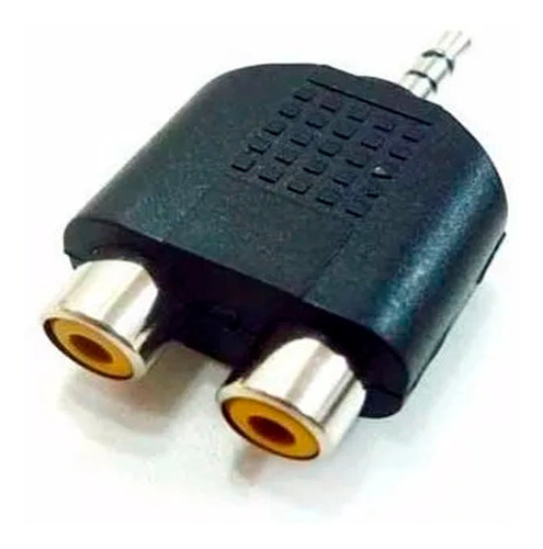 Adaptador 2 Rca Hembra A Plug Stereo 3.5