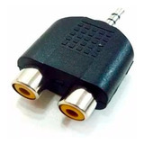 Adaptador 2 Rca Hembra A Plug Stereo 3.5