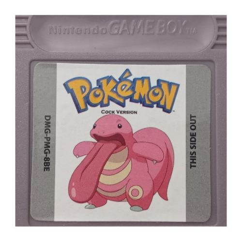 Pokemon Cock Para Game Boy, Gb Color, Gb Advance, Sp. Repro