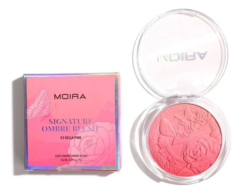 Rubor Signature Ombre Blush Moria Cosmetics Tono A Elegir Color Del Rubor 03 Bella Pink