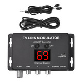 Modulador Av Tv Modulator Para Tm80 Converter Link Rf