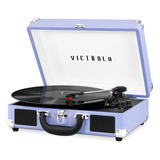 Victrola Vsc-550bt-lvg Tocadiscos Portatil De Maleta Estilo