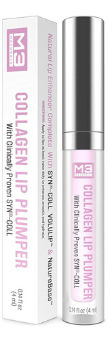 M3 Naturals Colágeno Para Esponjar Los Labio Clínicamente.