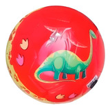 Pelota De Futbolito Infantil Dinosaurio Rojo