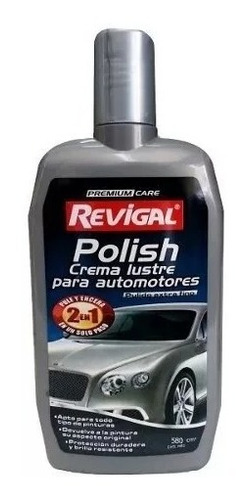 Cera Auto Polish,pule Y Encera Lustra Brillo Intenso Revigal,pulidor Con Cera,brillo Intenso