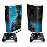 Skin Para Xbox Series S Adesivo Vertical - Modelo 093