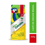 Pack 12 Unidades Cafe Cabrales Brasil Tostado Molido 250g