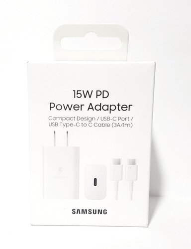 Cargador Usb-c 15w Samsung A51 5g Blanco Con Cable Original