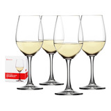 Spiegelau Wine Lovers - Juego De 4 Copas De Vino Blanco, Cri