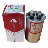 Capacitor D Trabajo P Aire Acondicionado 40 Mfd 370/440v