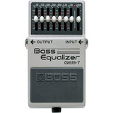 Pedal Boss Geb7 - Equalizador 7 Bandas Bajo