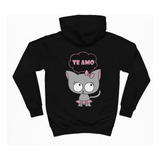 Sudadera Gatos Te Amo/parejas/novios/amor/ropa En Pareja