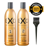 Progressiva Exoplastia Capilar Exo Hair 2 X 500ml + Brinde!