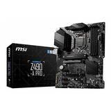 Tarjeta Board, Madre Para Msi Z490-a Proseries Atx Pro - Bas