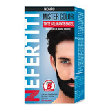 Nefertiti For Men Tinte Colorante En Gel Cabello Y Barba 