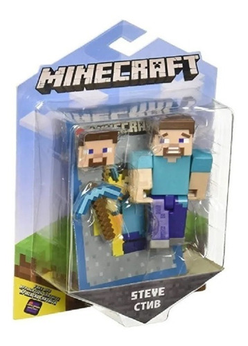 Figura Minecraft Steve Mide 8cm