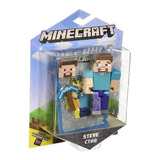 Figura Minecraft Steve Mide 8cm