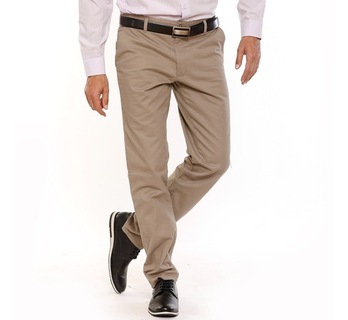 Pantalon Chino Gabardina Polo Club Buckingham Hombre Color