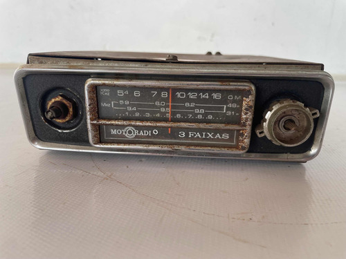 Rádio Motoradio 3 Faixas Fusca Brasilia Antigo No Estado