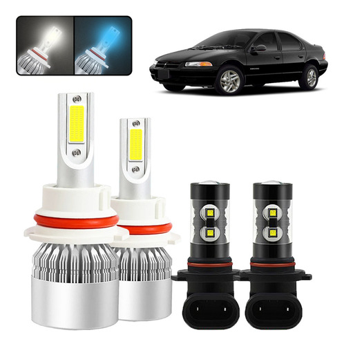 Kit De Focos Led 9007 880 Para Dodge Stratus 2001-2006