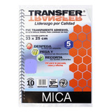 Mica Adhesiva Transfer Carta 5pts 10pz C/ 2 Pz
