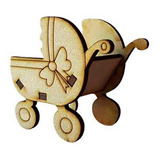 20 Souvenir Fibrofacil Nacimiento Baby Shower Carrito 