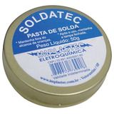 2 Pç Pasta De Solda - Fluxo Em Pasta Soldatec 50g Implastec