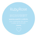 Scrubby Exfoliante Labial De Menta Ruby - g a $2800