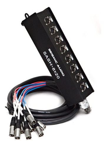 Cable Sub Snake Xlr 8 Canales - 20 Pies