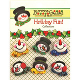  Botones Decorativos Snowmen. Buttons Galore.