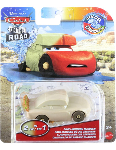 Cars Disney Pixar Rayo Mcqueen De Las Cavernas Color Changer