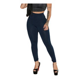 Calça Legging Cintura Alta Casual Fitness Academia Suplex