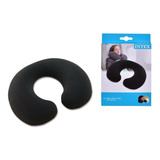 Almohada Inflable Intex Color Negro 36cmx30cmx10cm