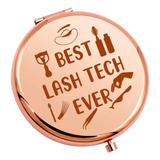 Jniap Lash Tech Espejo Compacto Lash Technician Artista Rega