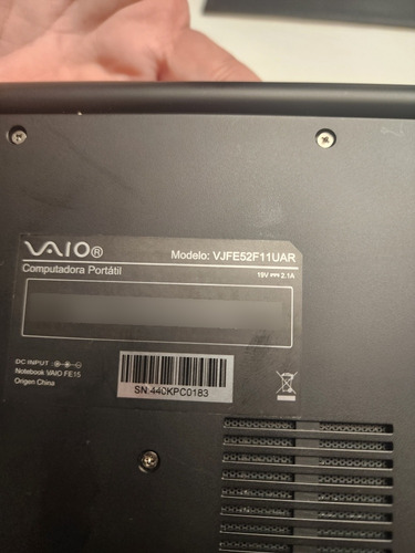 Sony Vaio Vjfe52f11uar I7 8gb 512ssd