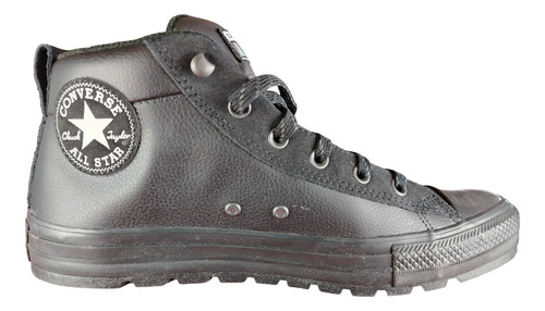 Tenis Bota Negro  De Piel Converse  Hombre T 11usa, 29.5cm