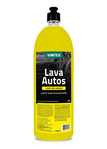 Vintex Shampoo Lava Autos 1.5 Litros