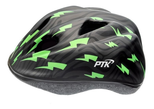 Capacete Infantil Bike Ptk  48 A 54cm Varias Cores Top