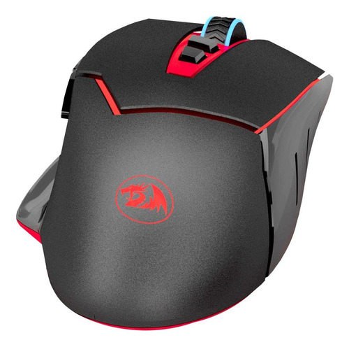 Mouse Para Jogo Sem Fio Redragon Mirage M690 Preto Vermelho