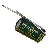Capacitor Electrolítico 10 Uf  100v (20 Piezas)