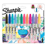 Set De Marcadores Sharpie Tropical Colores Pastel X12