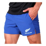 Short Deportivo Paddel Gym Running Imago All Blacks Azul