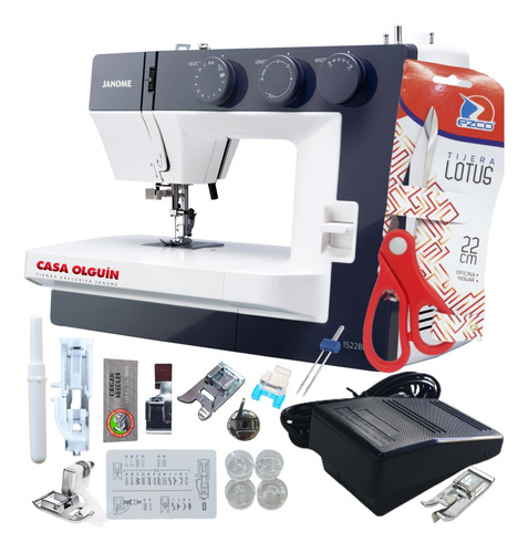 Janome 1522 Bl Multifunción Semi Industrial