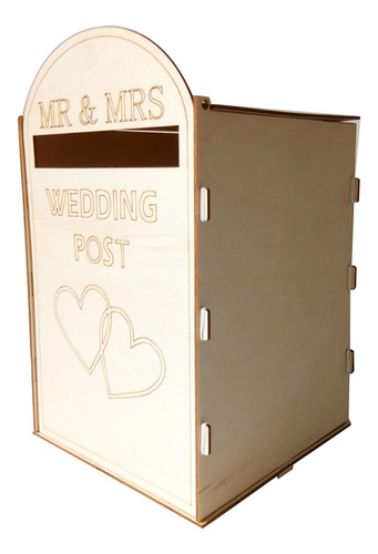 Buzón De Suministros Para Bodas, Caja De Recepción De Madera