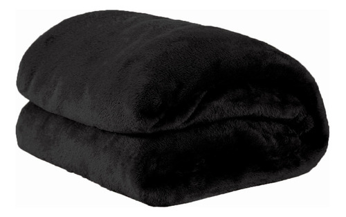 Cobertor Manta 01 Peça Soft Solteiro Lisa Toque Felpudo Luxo