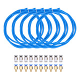 Conexiones Pc4m6, 5 Tubos De Ptfe, 20 Piezas, Neumáticos Pc4